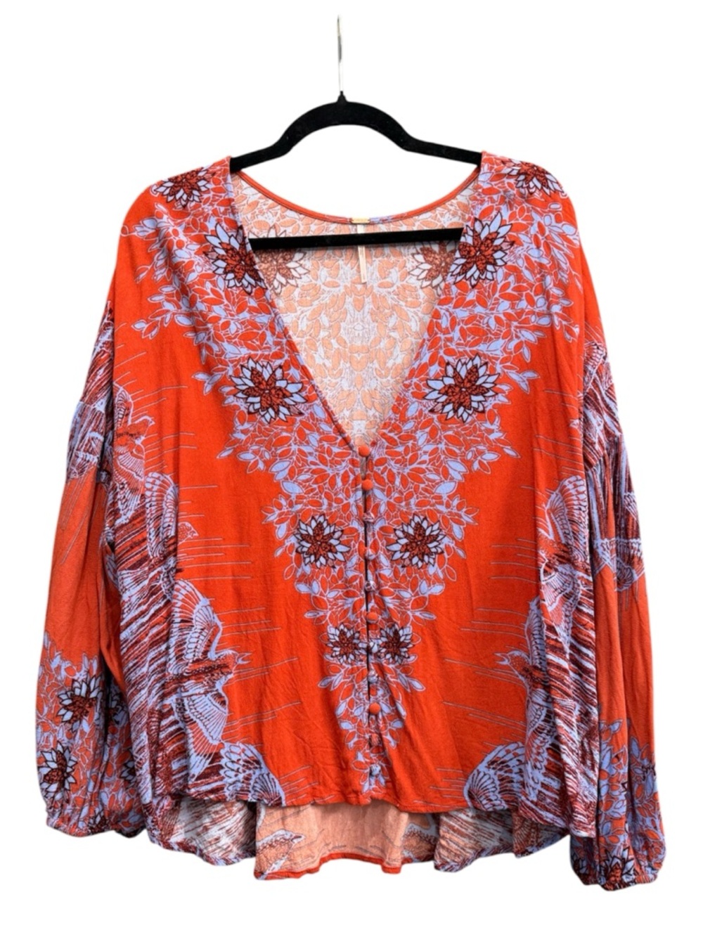 Free People Birds of a Feather Blouse - Picture 2 of 7